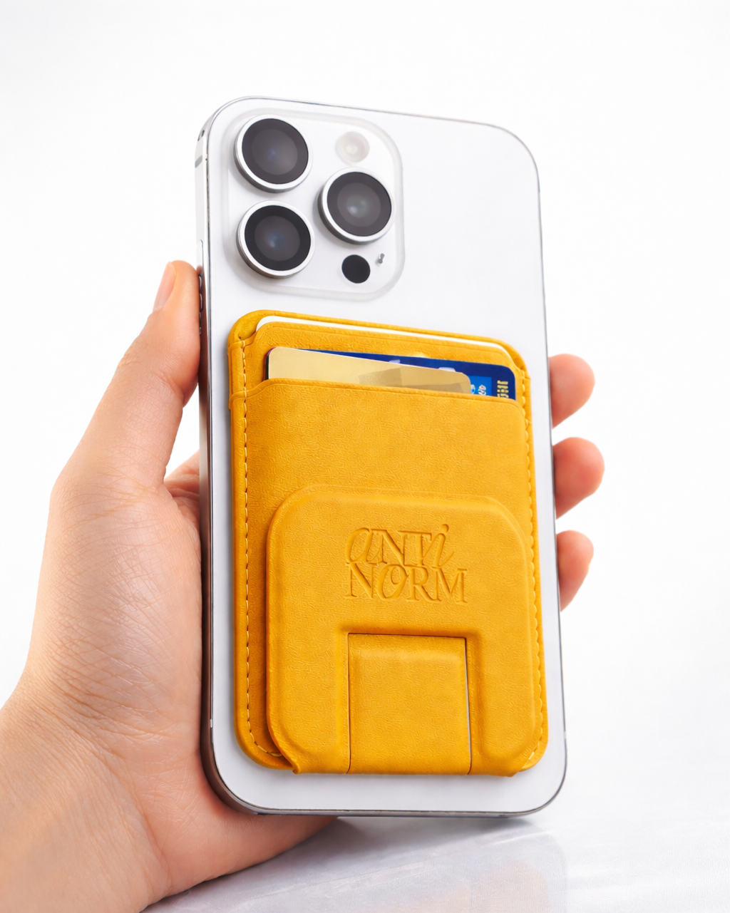 Hands Off Cardholder + Stand