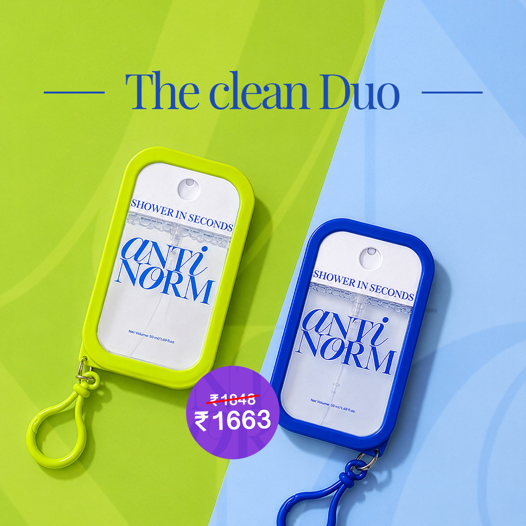 The Clean Duo Waterless Cleansing Sprays